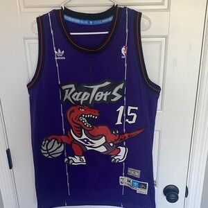 adidas Purple Toronto Raptors Vintage Graphic Jersey